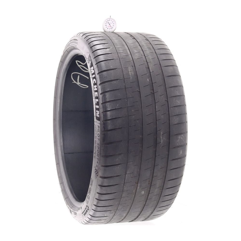 Set of (2) Used 285/30ZR20 Michelin Pilot Sport 4 S 99Y - 5.5-7/32 - Image 1