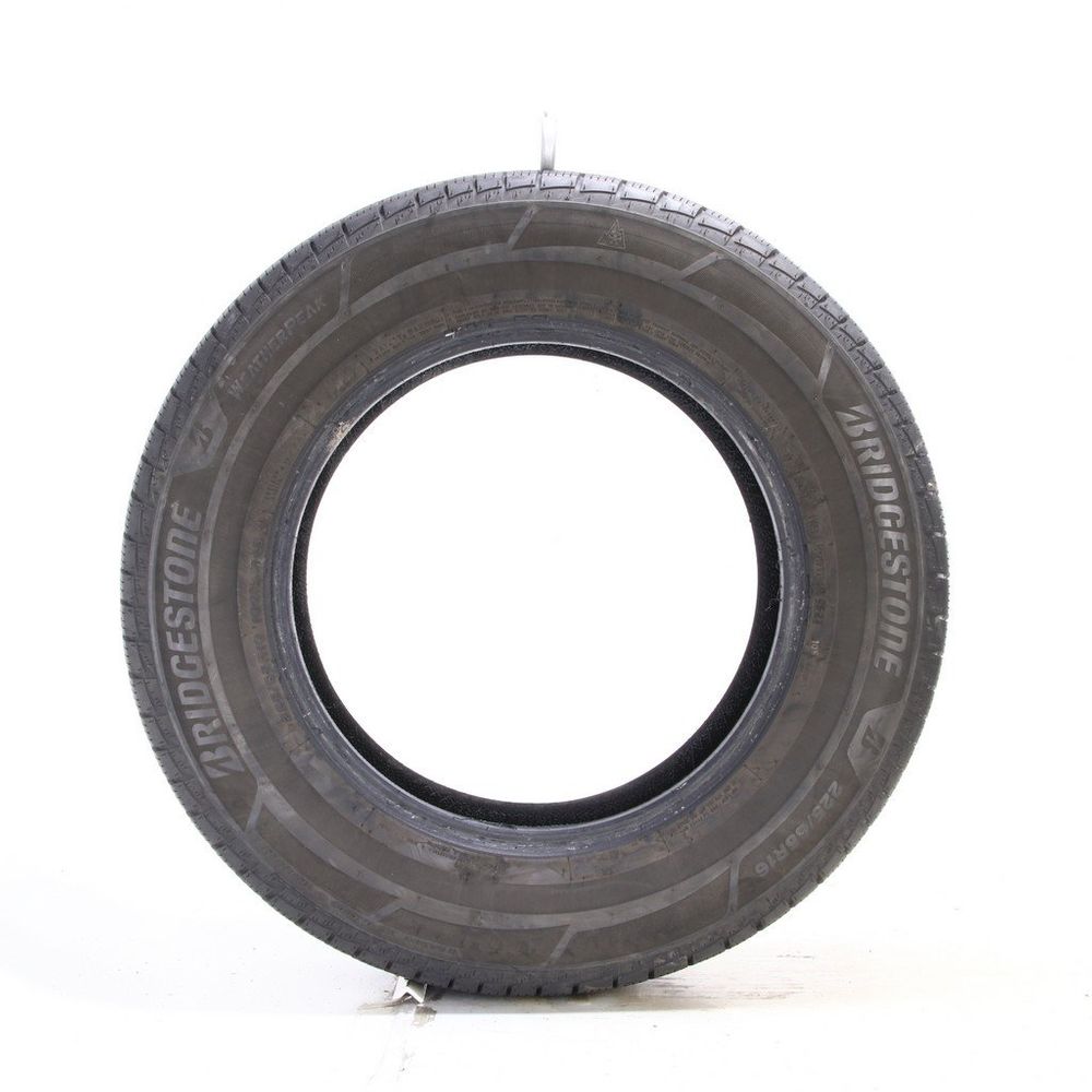Set of (2) Used 225/65R16 Bridgestone WeatherPeak 100H - 8-8.5/32 - Image 6