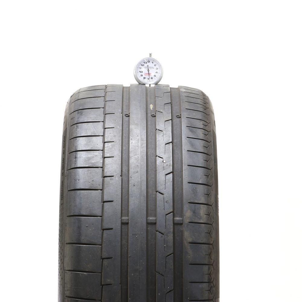 Set of (2) Used 255/40ZR20 Continental SportContact 6 MO1 101Y - 5.5-6.5/32 - Image 5
