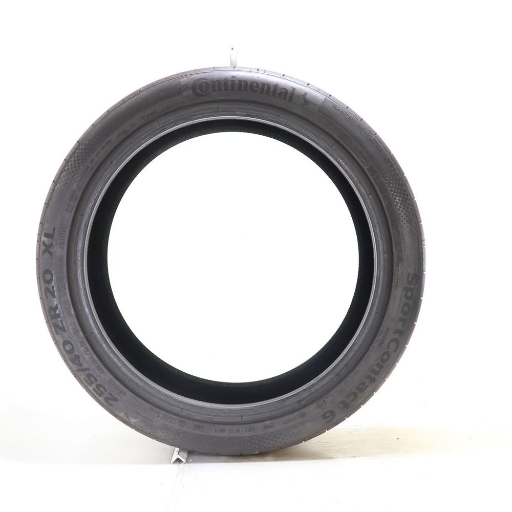 Set of (2) Used 255/40ZR20 Continental SportContact 6 MO1 101Y - 5.5-6.5/32 - Image 6