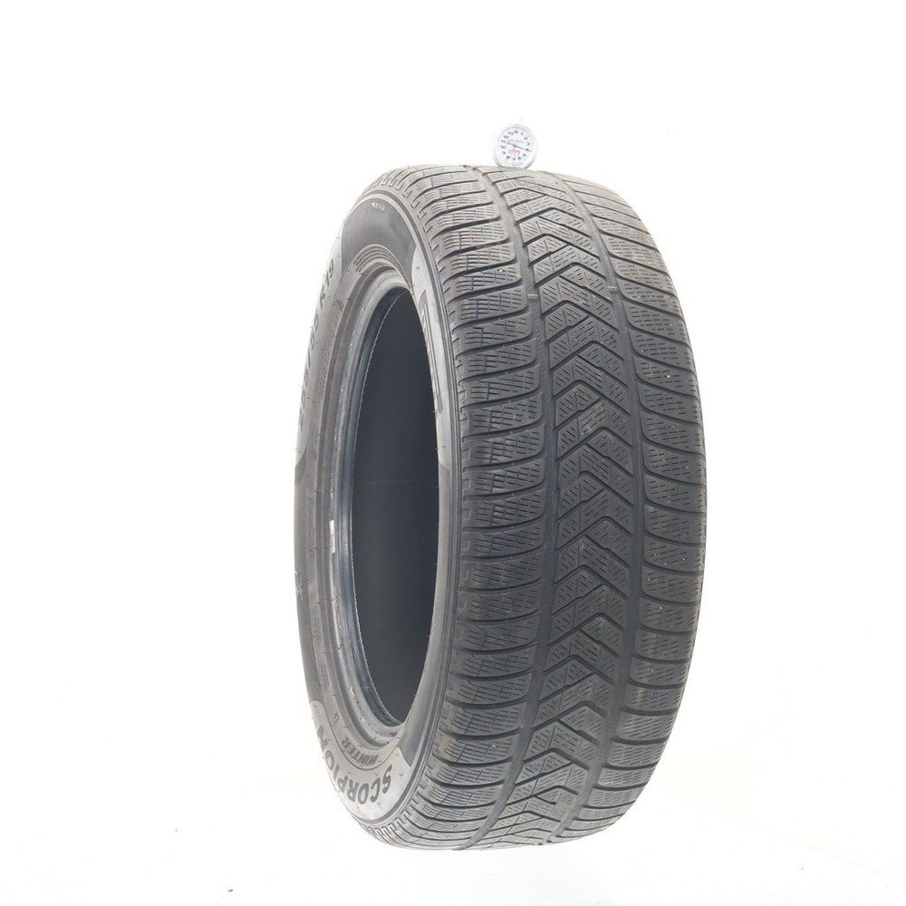 Used 255/55R19 Pirelli Scorpion Winter AO 111H - 4/32 - Image 1