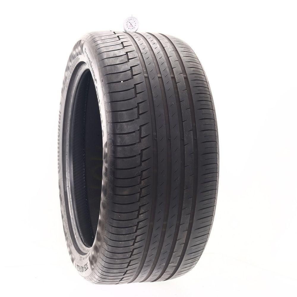 Used 325/40R22 Continental PremiumContact 6 MO-S ContiSilent 114Y - 5.5/32 - Image 1