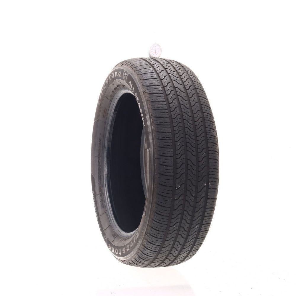 Set of (4) Used 235/55R19 Firestone All Season (Firestone) 101H - 6-6.5/32 - Image 4