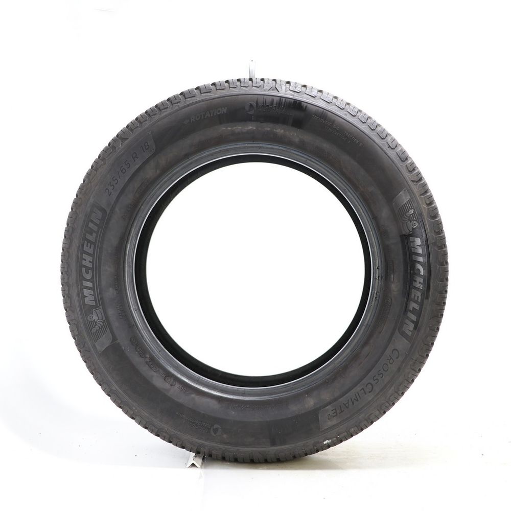 Set of (2) Used 235/65R18 Michelin CrossClimate 2 106V - 8.5-9.5/32 - Image 3