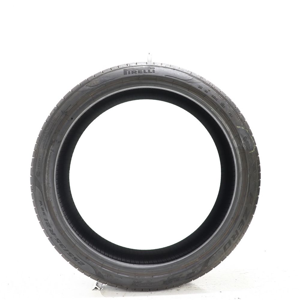 Set of (4) Used 255/35R21 Pirelli P Zero PZ4 T1 Elect PNCS 98W - 6-7/32 - Image 3