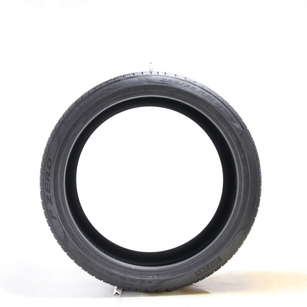 Set of (4) Used 255/35R21 Pirelli P Zero PZ4 T1 Elect PNCS 98W - 6-7/32 - Image 6