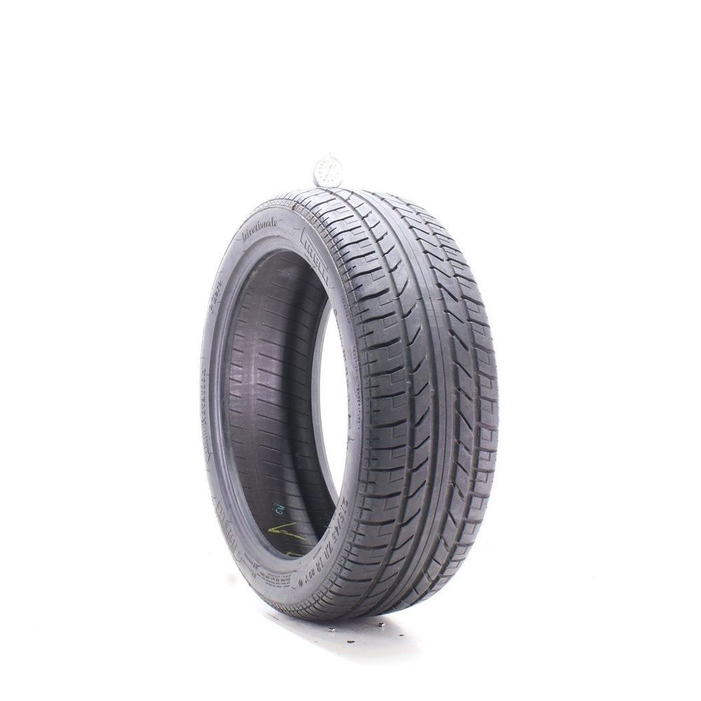 Set of (2) Used 215/45ZR18 Pirelli P Zero Direzionale F 89Y - 8/32 - Image 1