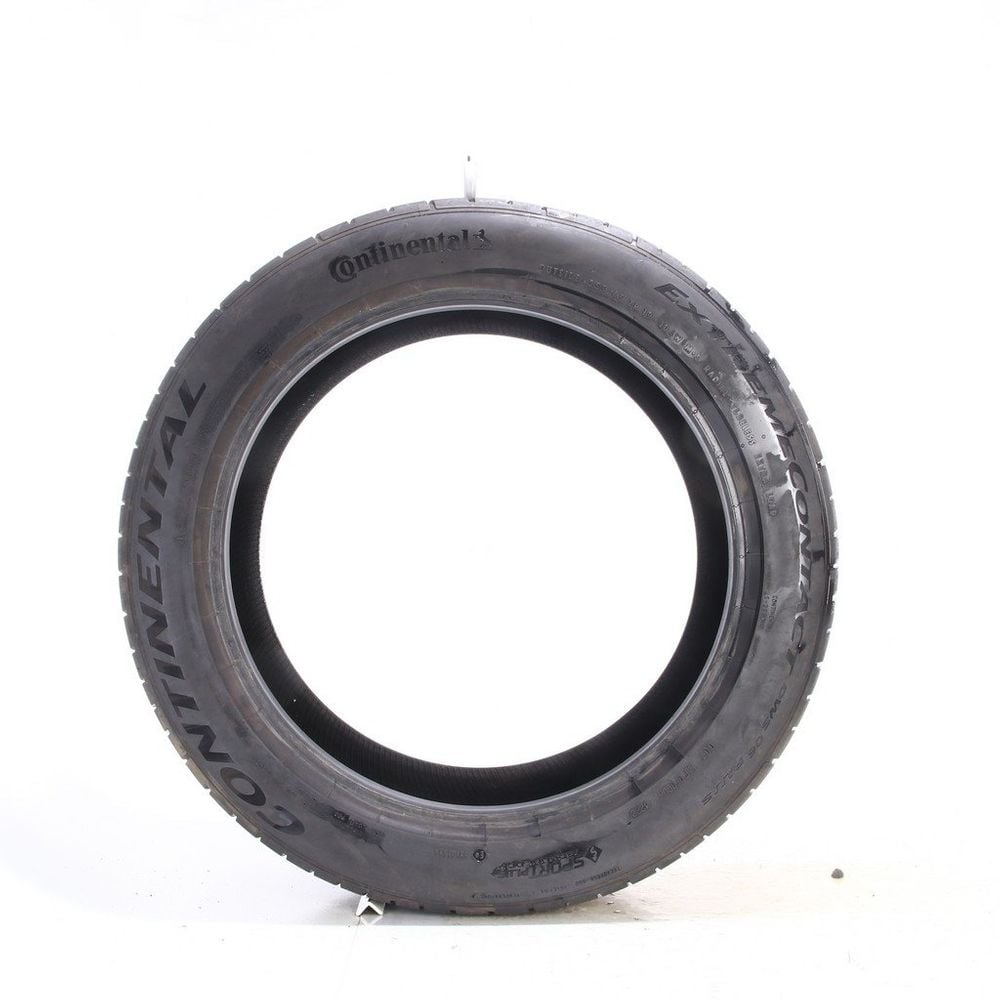 Set of (2) Used 255/45ZR19 Continental ExtremeContact DWS06 Plus 104W - 5-6/32 - Image 3