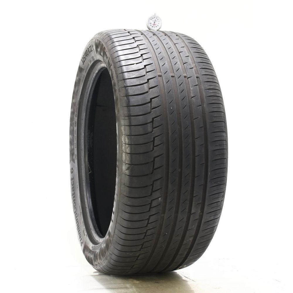 Used 325/40R22 Continental PremiumContact 6 MO-S ContiSilent 114Y - 7.5/32 - Image 1