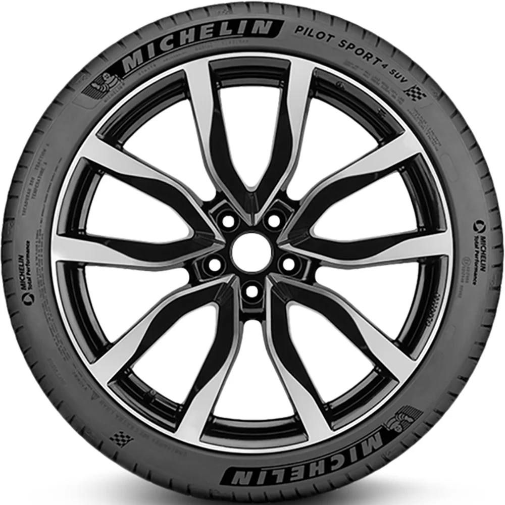 Set of (2) New P 255/55R19 Michelin Pilot Sport 4 SUV 111Y - Image 2