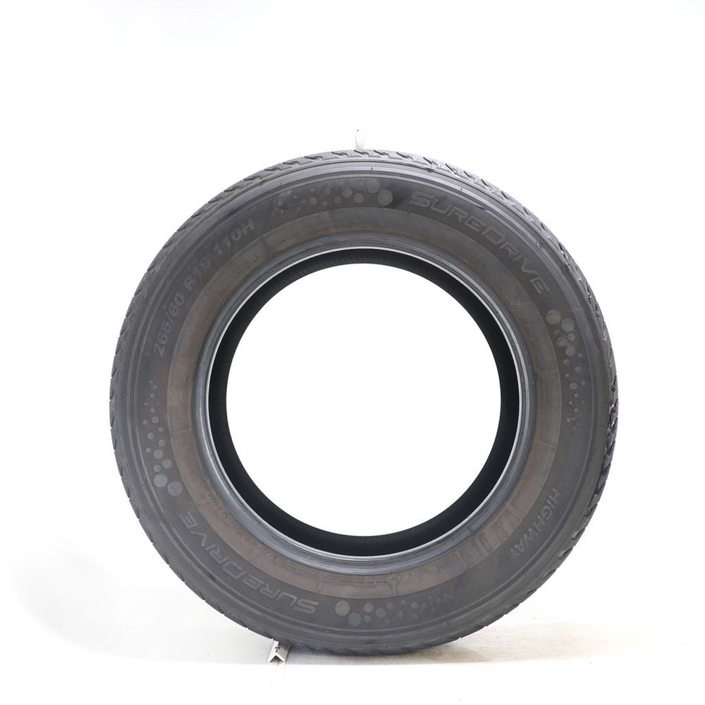 Set of (4) Used 265/60R18 SureDrive Highway 110H - 7-8.5/32 - Image 3