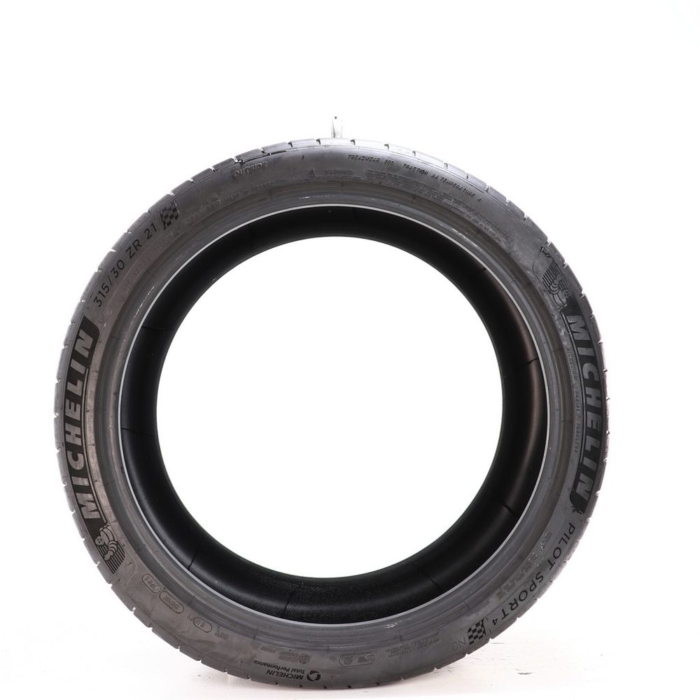 Set of (2) Used 315/30ZR21 Michelin Pilot Sport 4 NO 105Y - 6-7.5/32 - Image 6