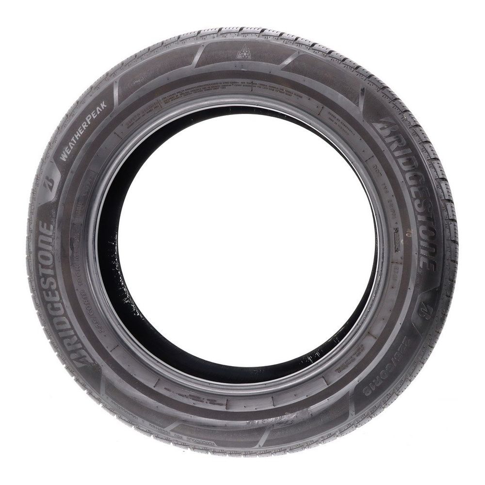 Set of (2) Used 225/60R18 Bridgestone WeatherPeak 100H - 8.5-10/32 - Image 3