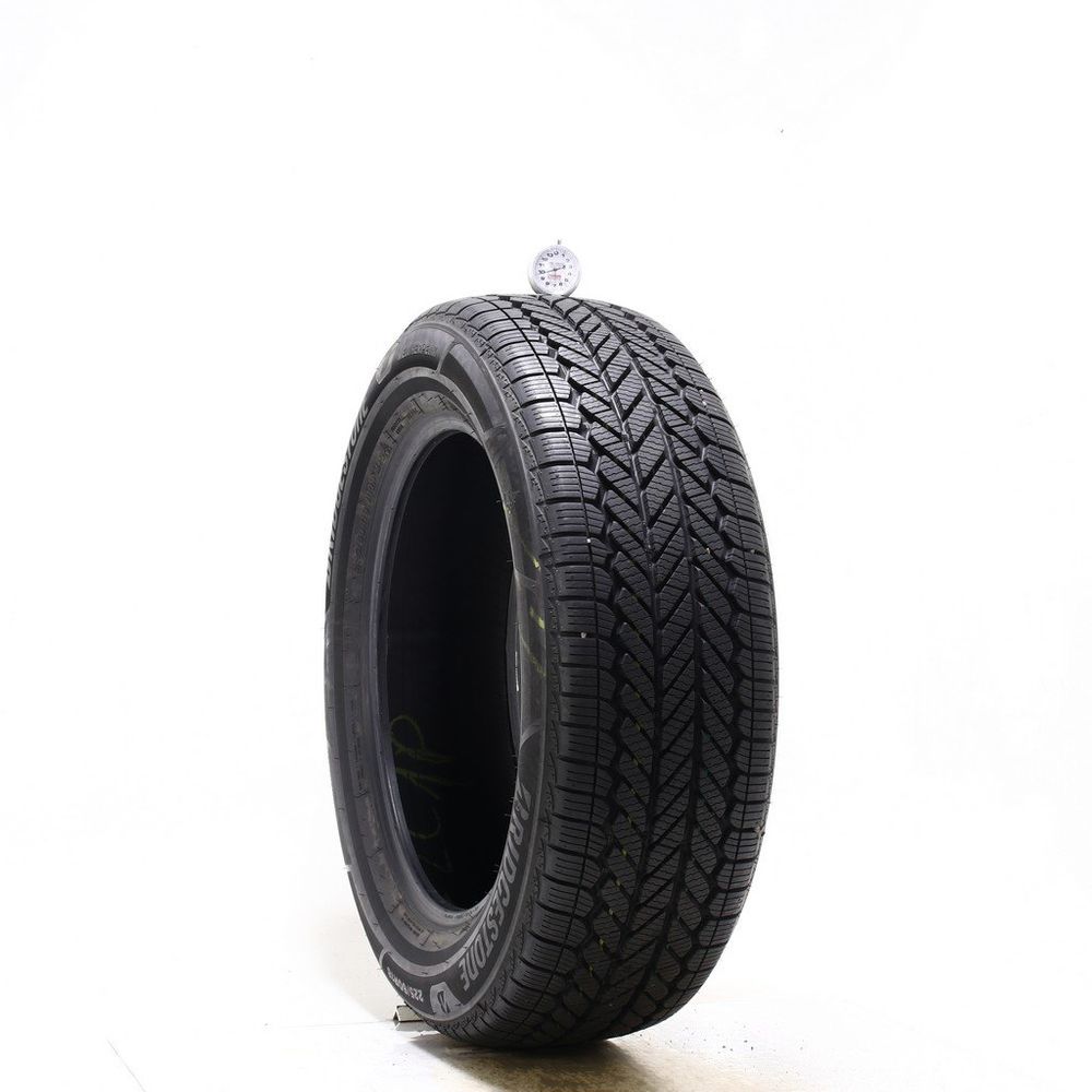 Set of (2) Used 225/60R18 Bridgestone WeatherPeak 100H - 8.5-10/32 - Image 4