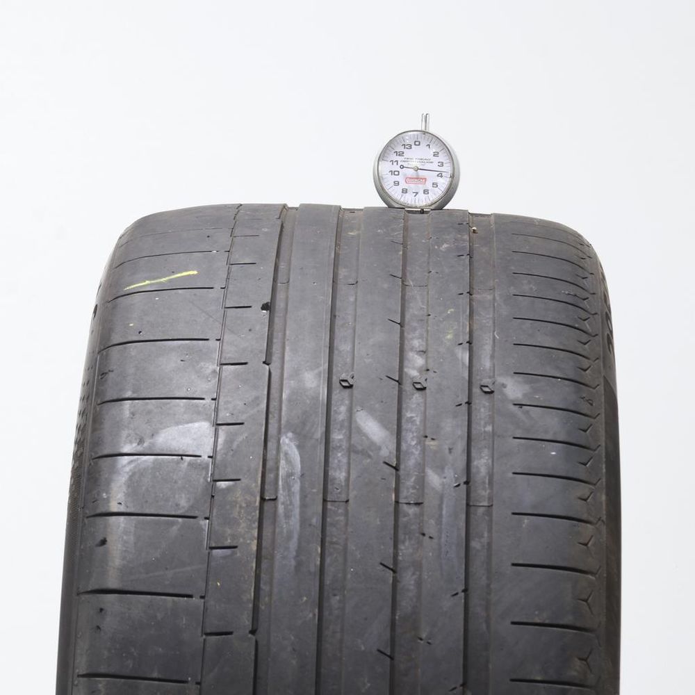 Set of (2) Used 295/35ZR23 Continental SportContact 6 AO 108Y - 3.5-5/32 - Image 2