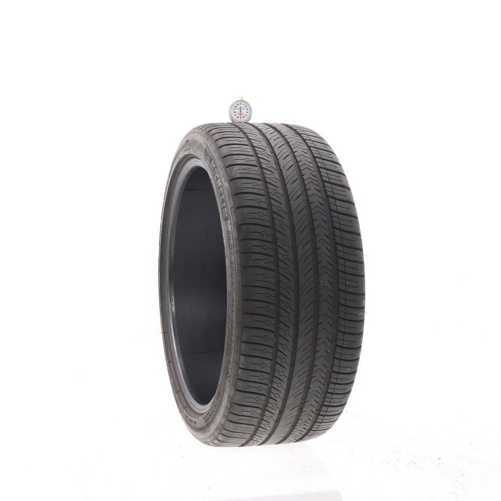 Set of (2) Used 255/40ZR20 Michelin Pilot Sport All Season 4 101Y - 7-8.5/32 - Image 1