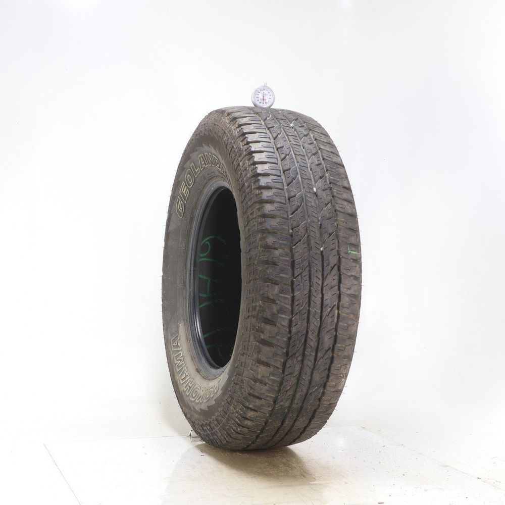 Set of (2) Used 245/75R16 Yokohama Geolandar A/T G015 109T - 7-7.5/32 - Image 1