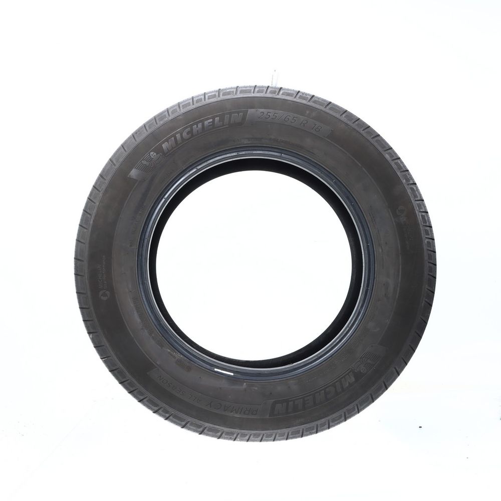 Set of (4) Used 255/65R18 Michelin Primacy All Season 111H - 5.5-6.5/32 - Image 3