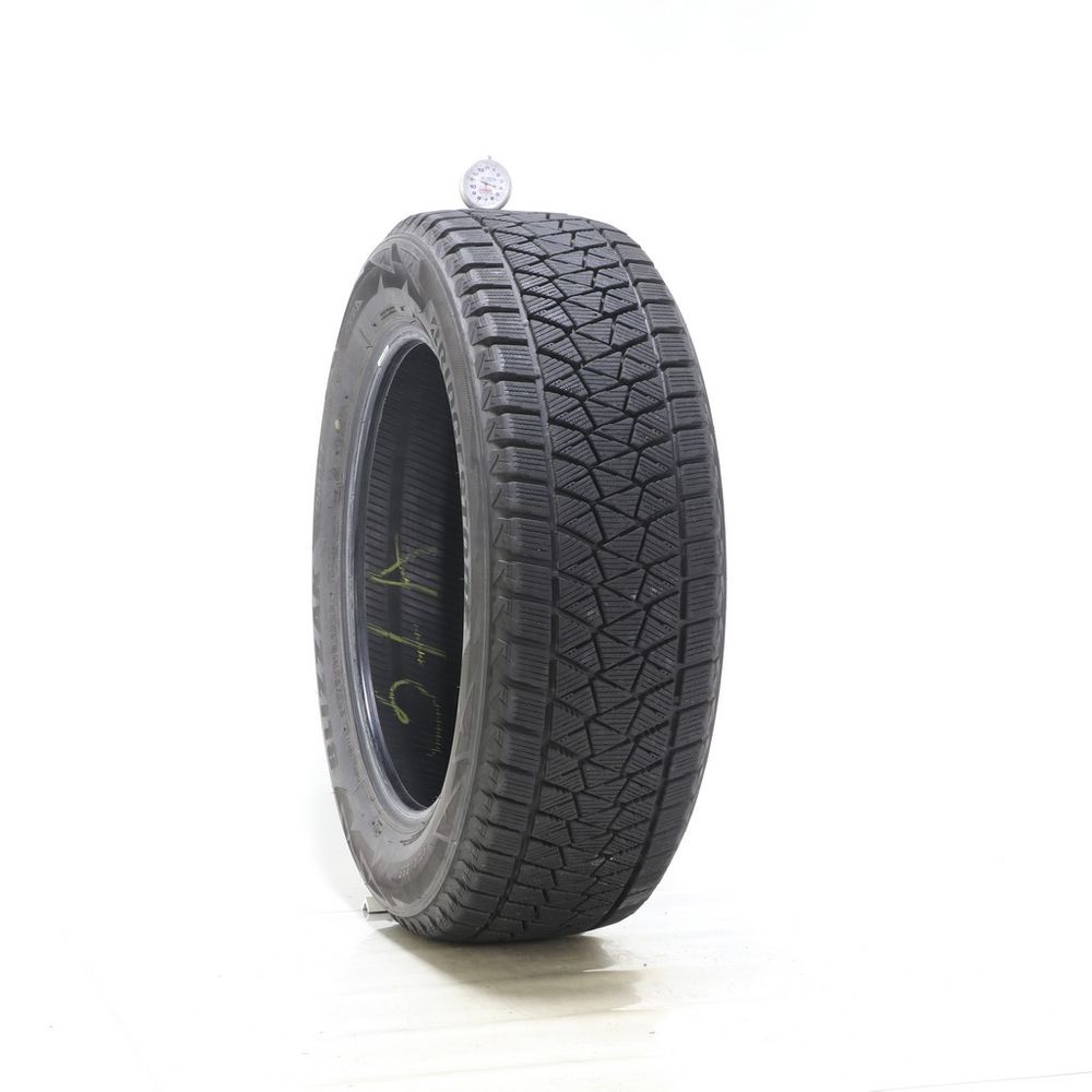 Set of (2) Used 225/60R18 Bridgestone Blizzak DM-V2 100S - 10.5-11/32 - Image 4