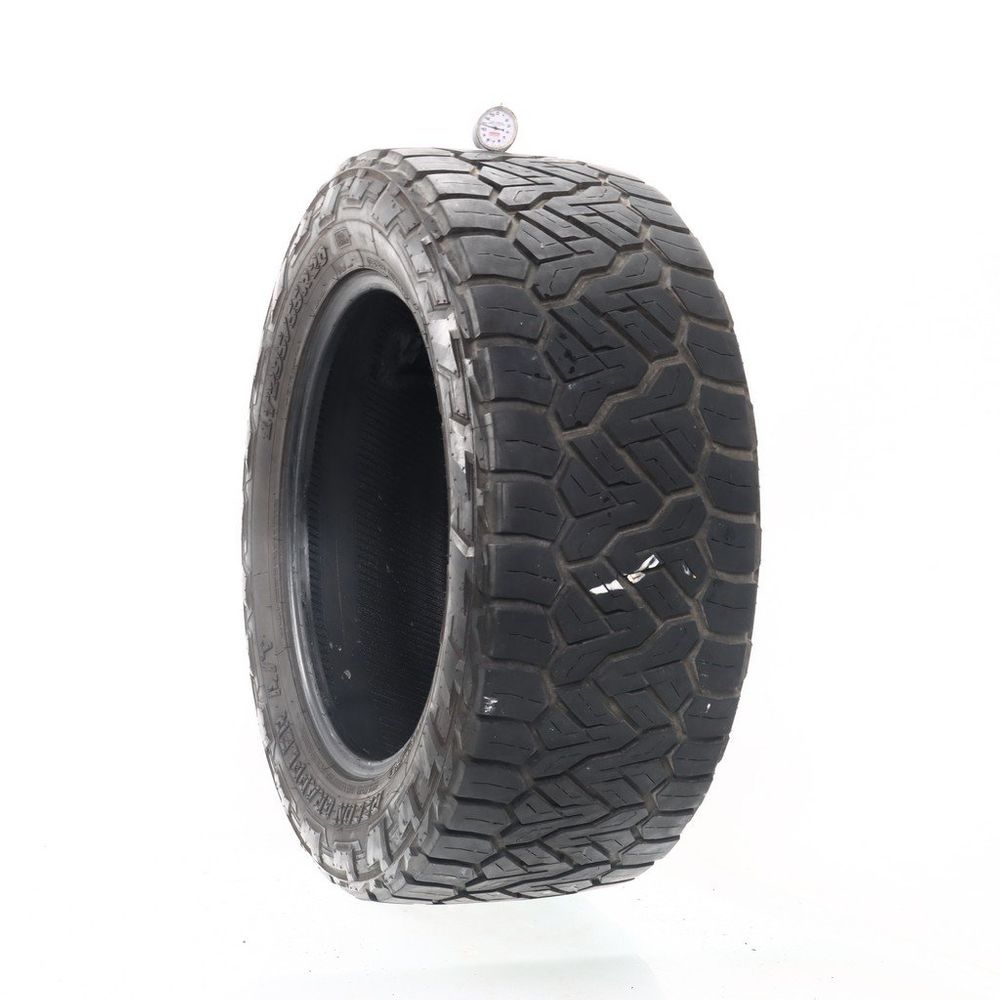 Used LT 295/55R20 Nitto Recon Grappler A/T 123/120S E - 10.5/32 - Image 1