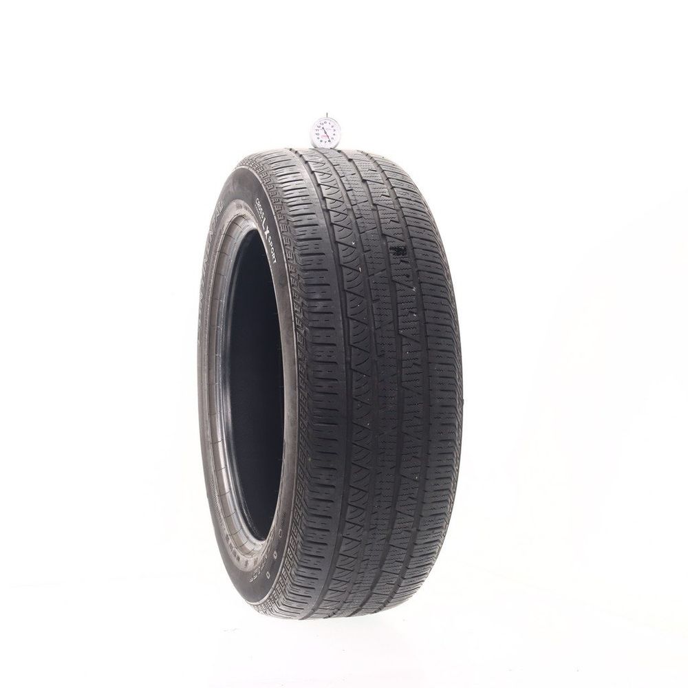 Set of (2) Used 235/55R19 Continental CrossContact LX Sport AO 101H - 5.5/32 - Image 1