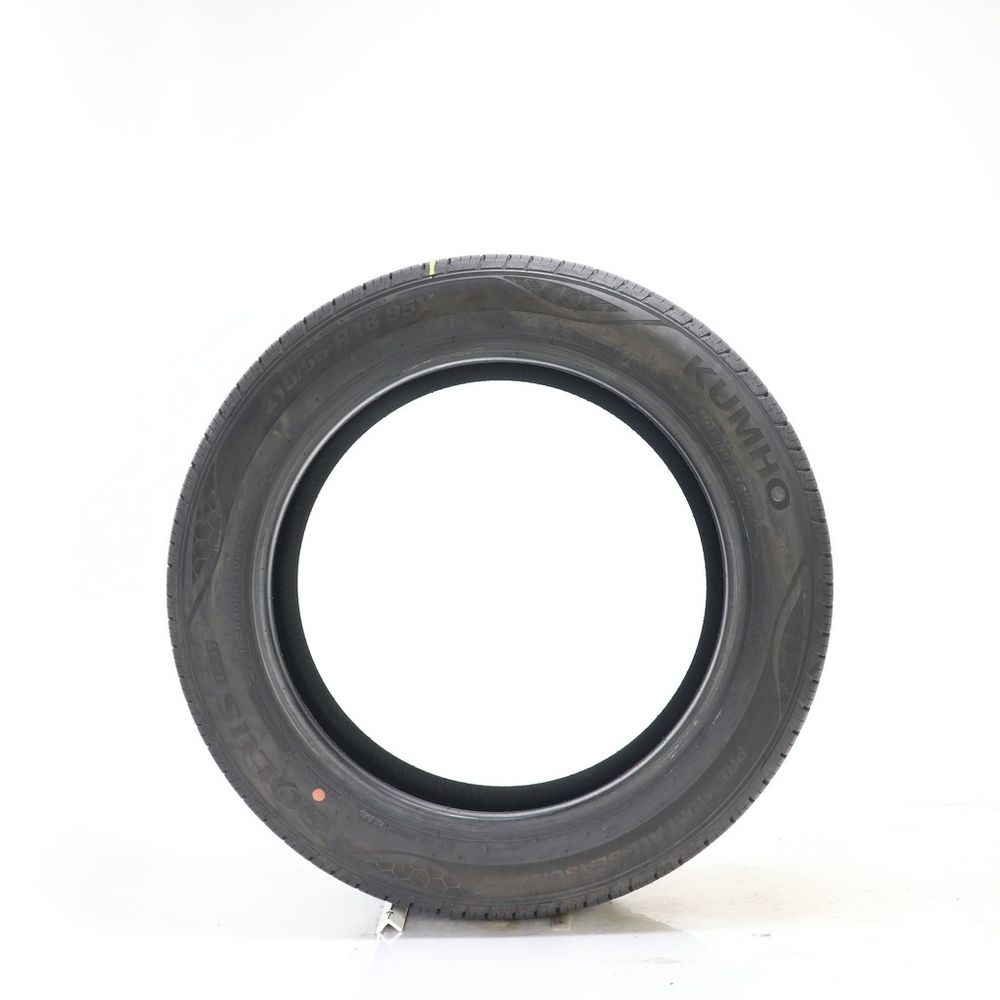 Set of (2) Driven Once 215/55R18 Kumho Solus TA51 95V - 9/32 - Image 3