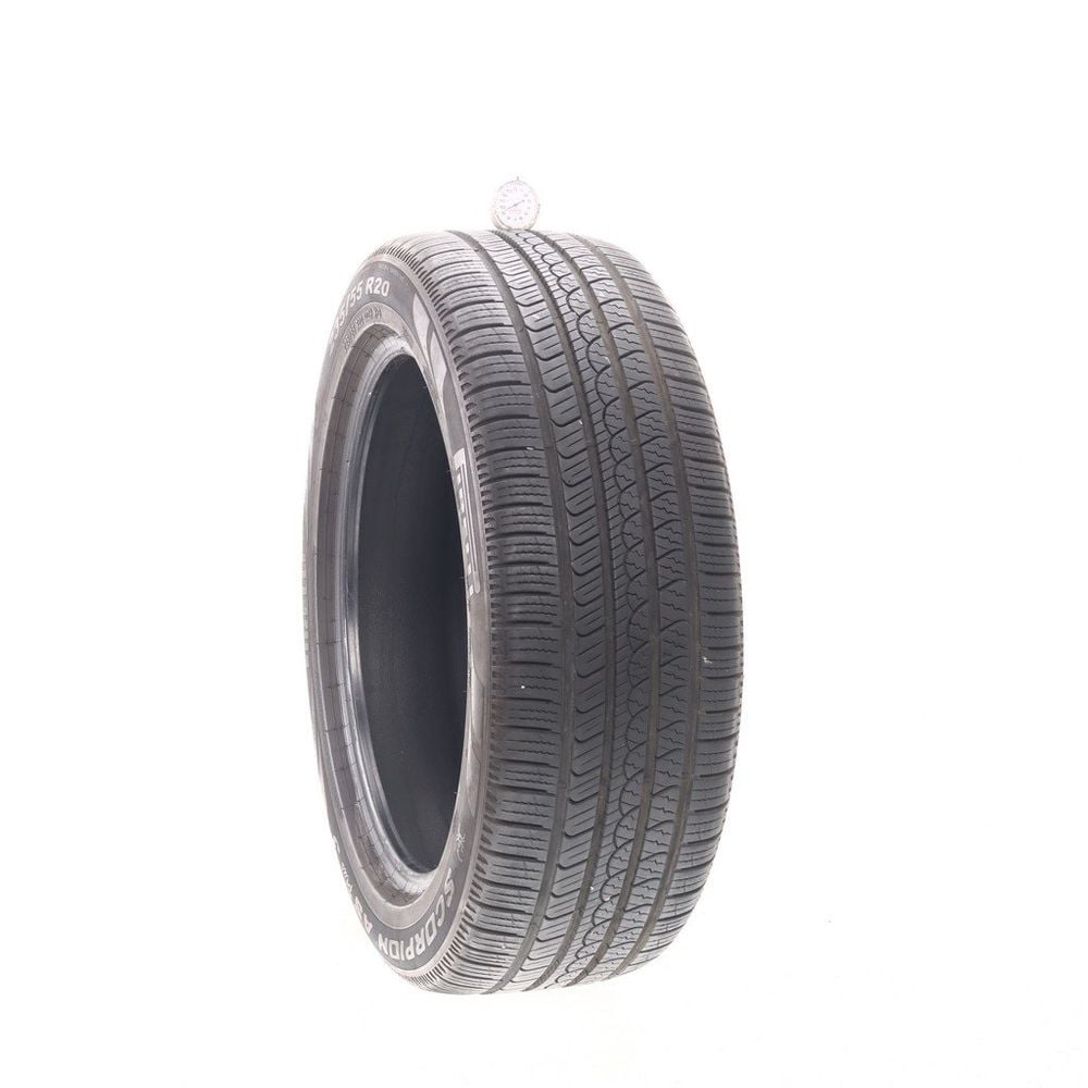 Set of (4) Used 235/55R20 Pirelli Scorpion AS Plus 3 102H - 9.5/32 - Image 1