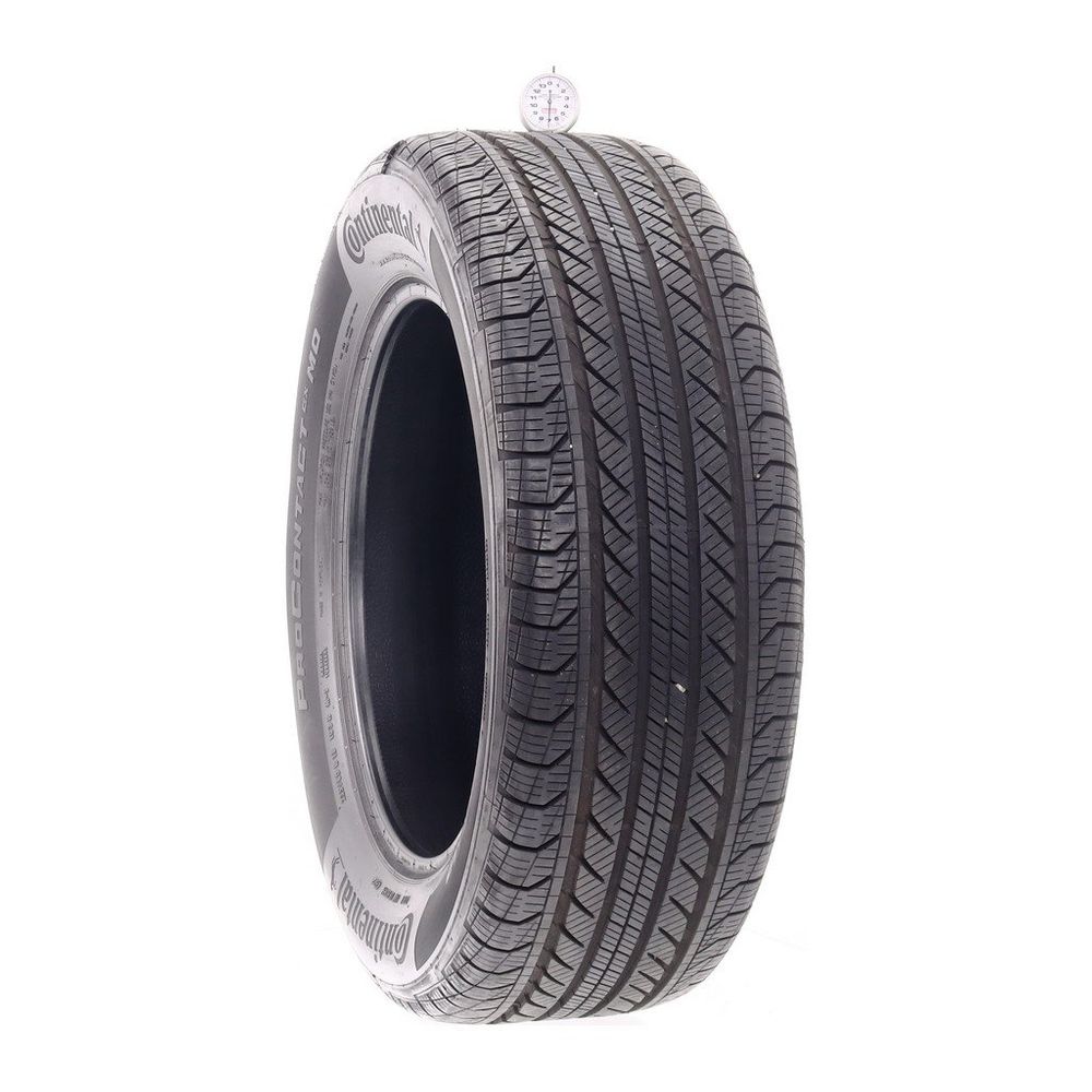 Set of (4) Used 235/60R18 Continental ProContact GX MO 103H - 7-8/32 - Image 1
