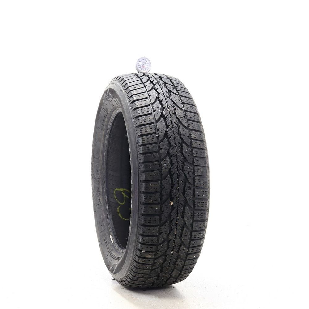 Set of (2) Used 225/55R17 Firestone Winterforce 2 97S - 9-9.5/32 - Image 1