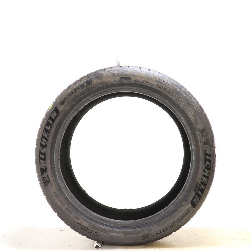 Set of (2) Used 225/45ZR18 Michelin Pilot Sport 4 S 95Y - 7.5-9/32 - Image 3