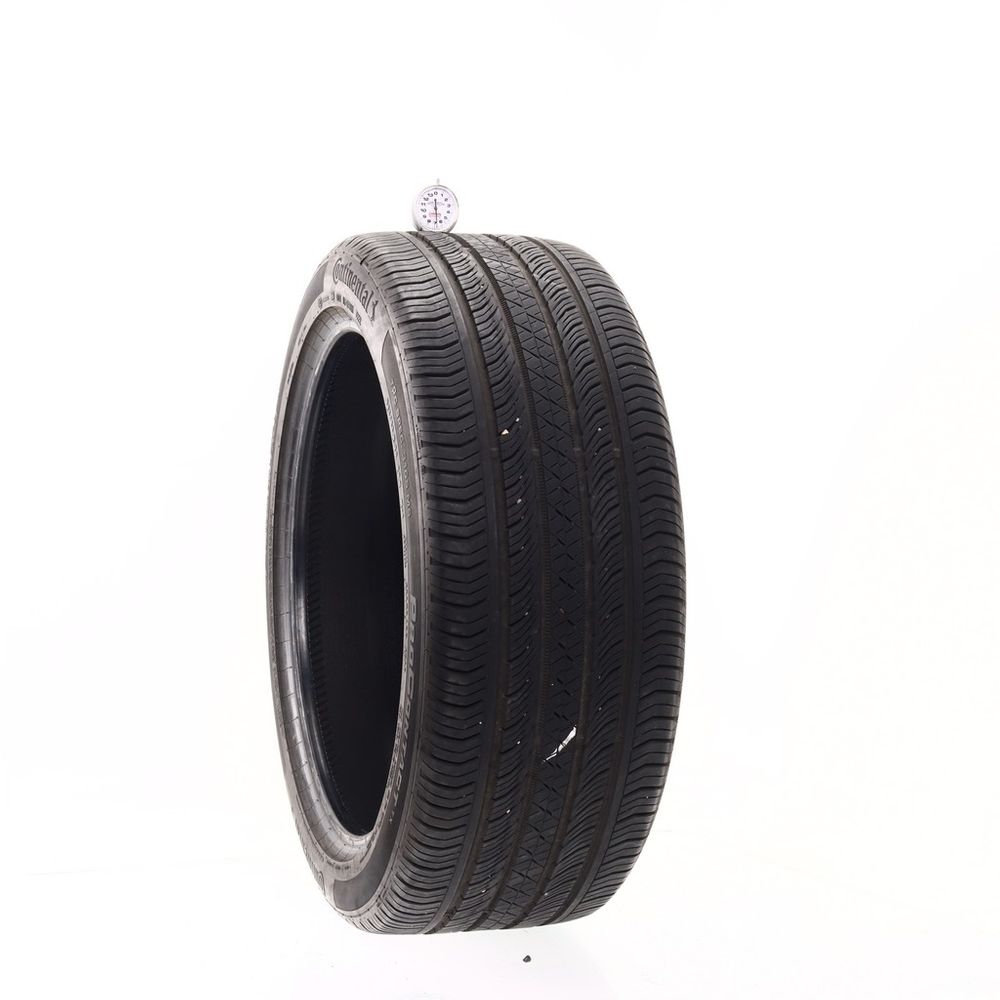 Set of (2) Used 245/45R20 Continental ProContact TX 99H - 6.5-8/32 - Image 1