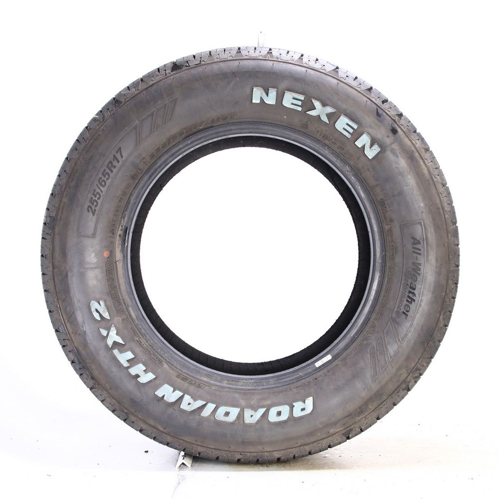 Set of (2) Used 255/65R17 Nexen Roadian HTX 2 RH51 110T - 9.5-10/32 - Image 3