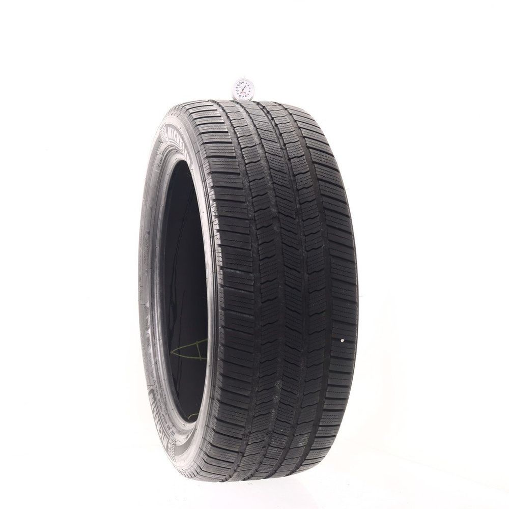 Set of (2) Used 285/45R22 Michelin Defender LTX M/S 114H - 8-8.5/32 - Image 1