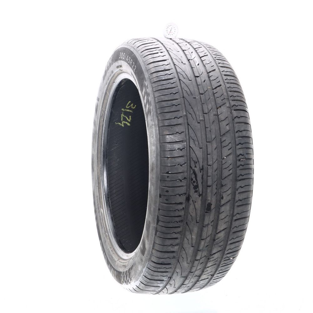 Set of (2) Used 305/45R22 Zeta Impero 118V - 7-7.5/32 - Image 4