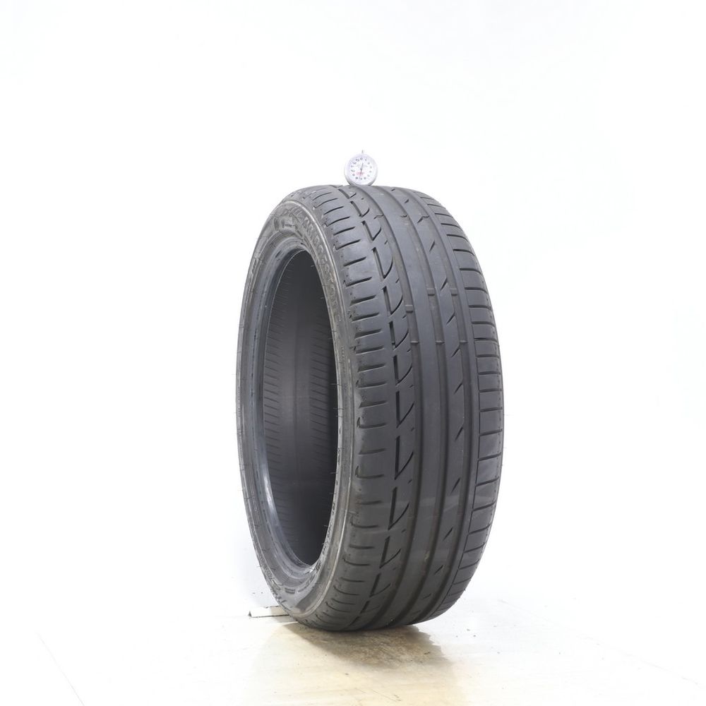 Set of (2) Used 225/45R19 Bridgestone Potenza S001 RFT 92W - 6-7.5/32 - Image 4