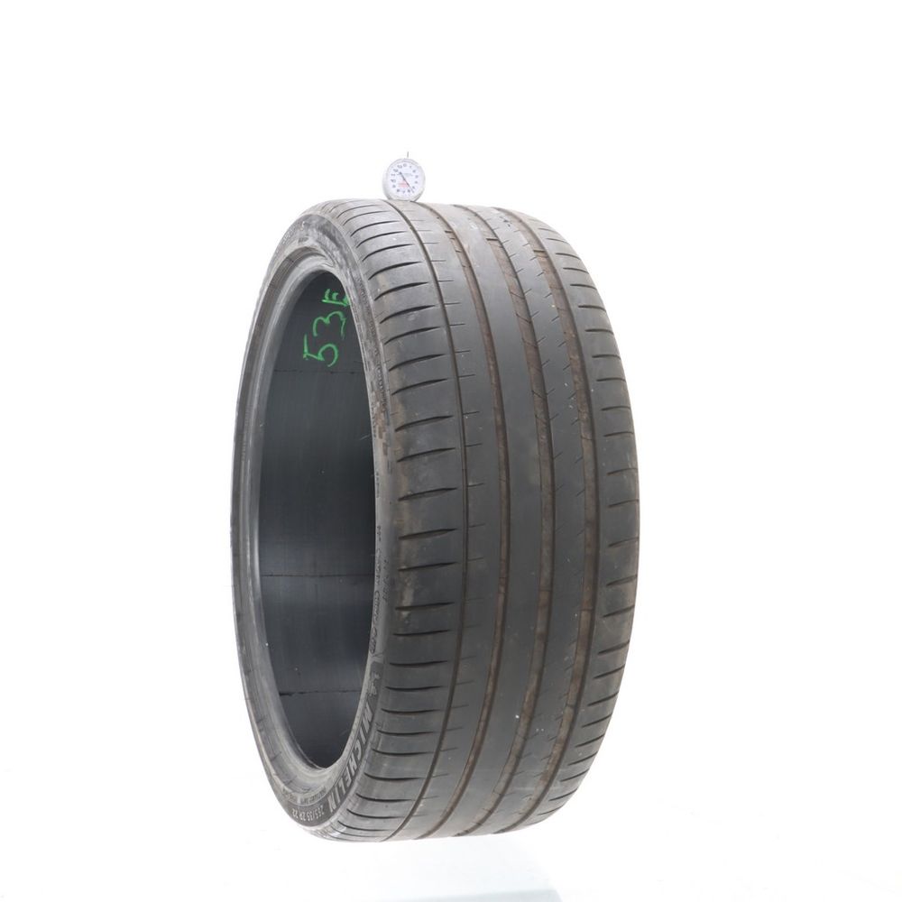 Used 265/35ZR22 Michelin Pilot Sport 4 S 102Y - 5.5/32 - Image 1