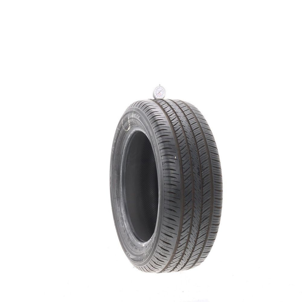 Set of (2) Used 215/55R16 Yokohama YK-GTX 97H - 9-10/32 - Image 1