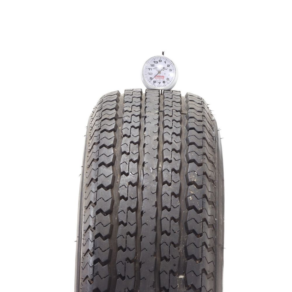 Set of (2) Used ST 205/75R14 Power King Towmax STR II 100/96L C - 8.5/32 - Image 2
