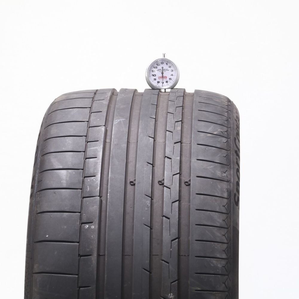 Set of (4) Used 285/35R22 Continental SportContact 6 TO ContiSilent 106Y - 7-8.5/32 - Image 2
