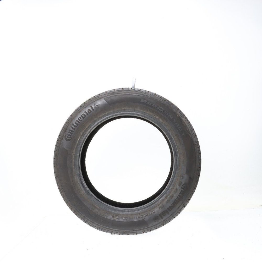 Set of (2) Used 185/60R15 Continental ProContact TX 84T - 9/32 - Image 3