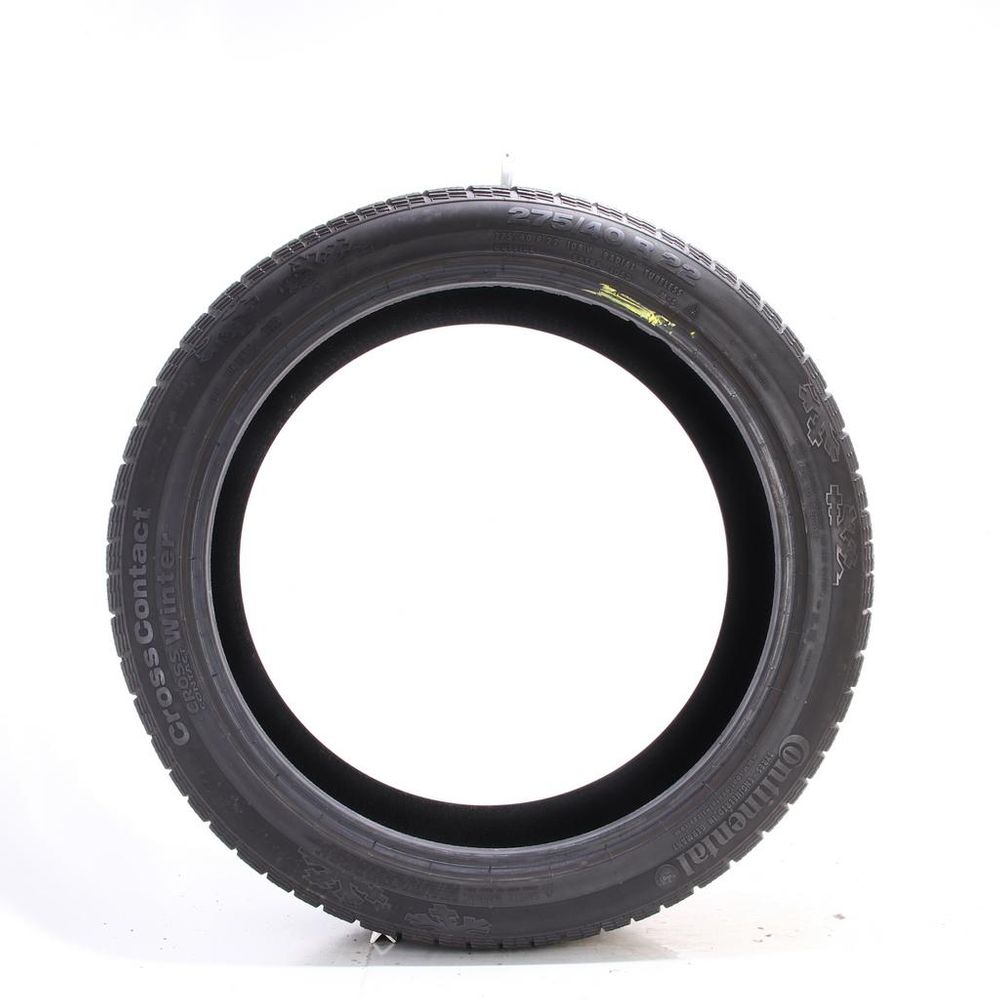 Used 275/40R22 Continental CrossContact Winter 108V - 7/32 - Image 3
