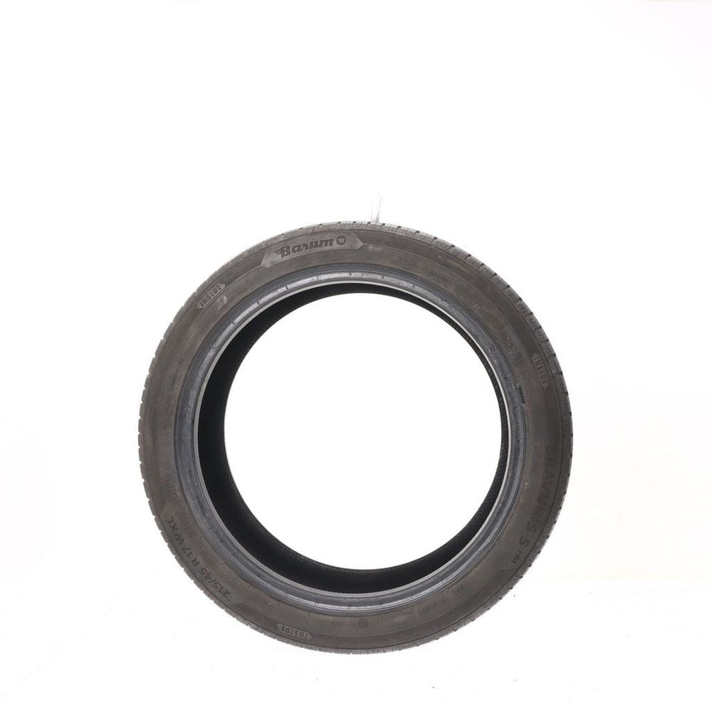 Set of (4) Used 215/45R17 Barum Bravuris 5 HM 91W - 7-7.5/32 - Image 3