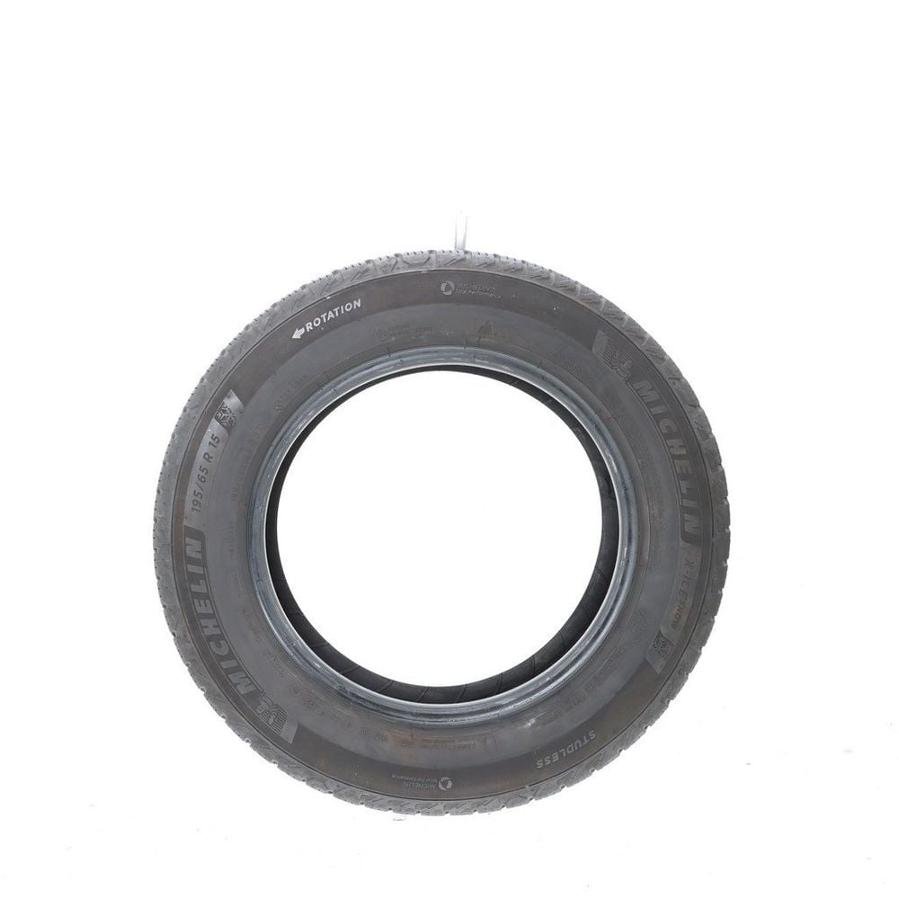 Set of (2) Used 195/65R15 Michelin X-Ice Snow 95T - 6.5-7.5/32 - Image 3