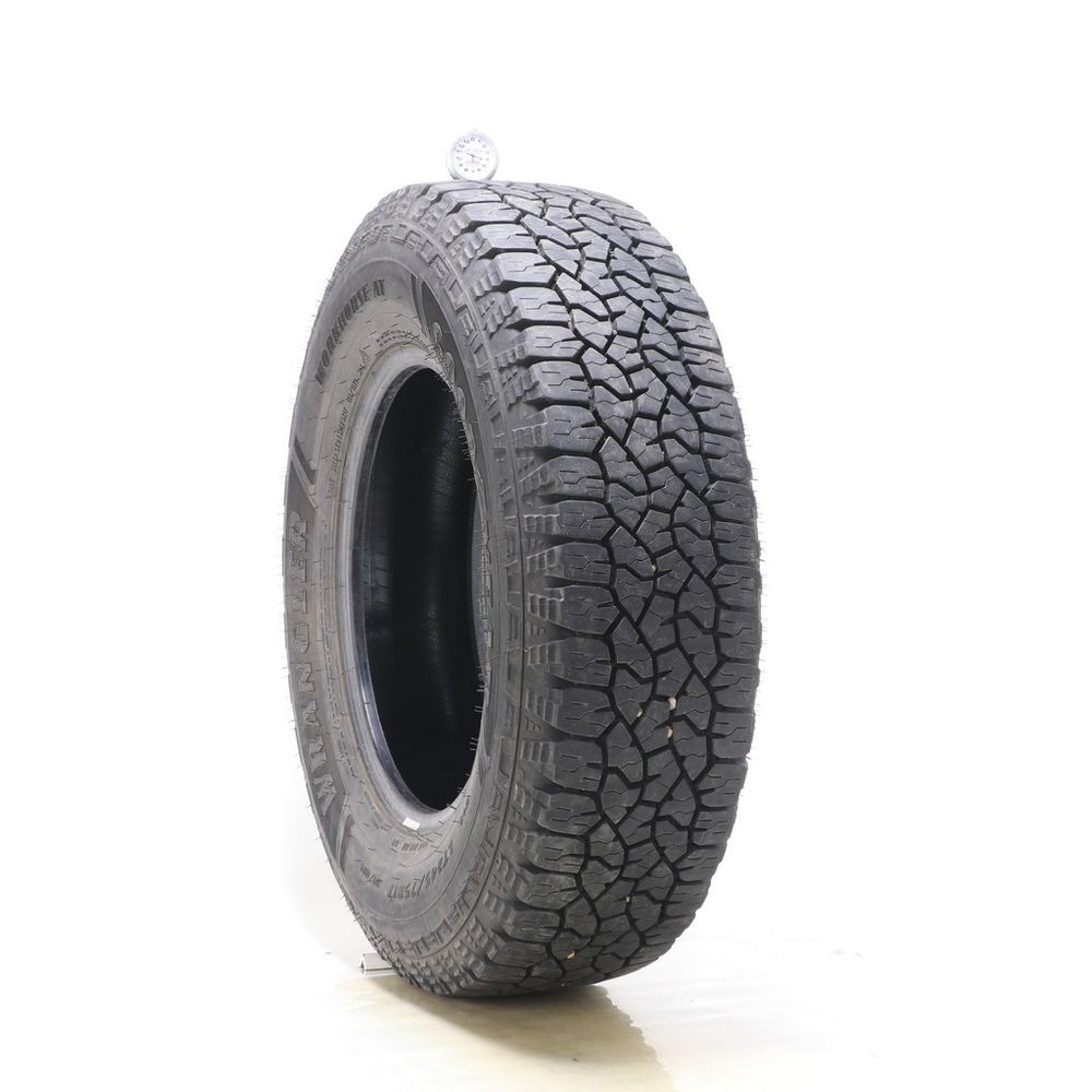 Used LT 245/75R17 Goodyear Wrangler Workhorse AT 121/118S E - 11/32 - Image 1