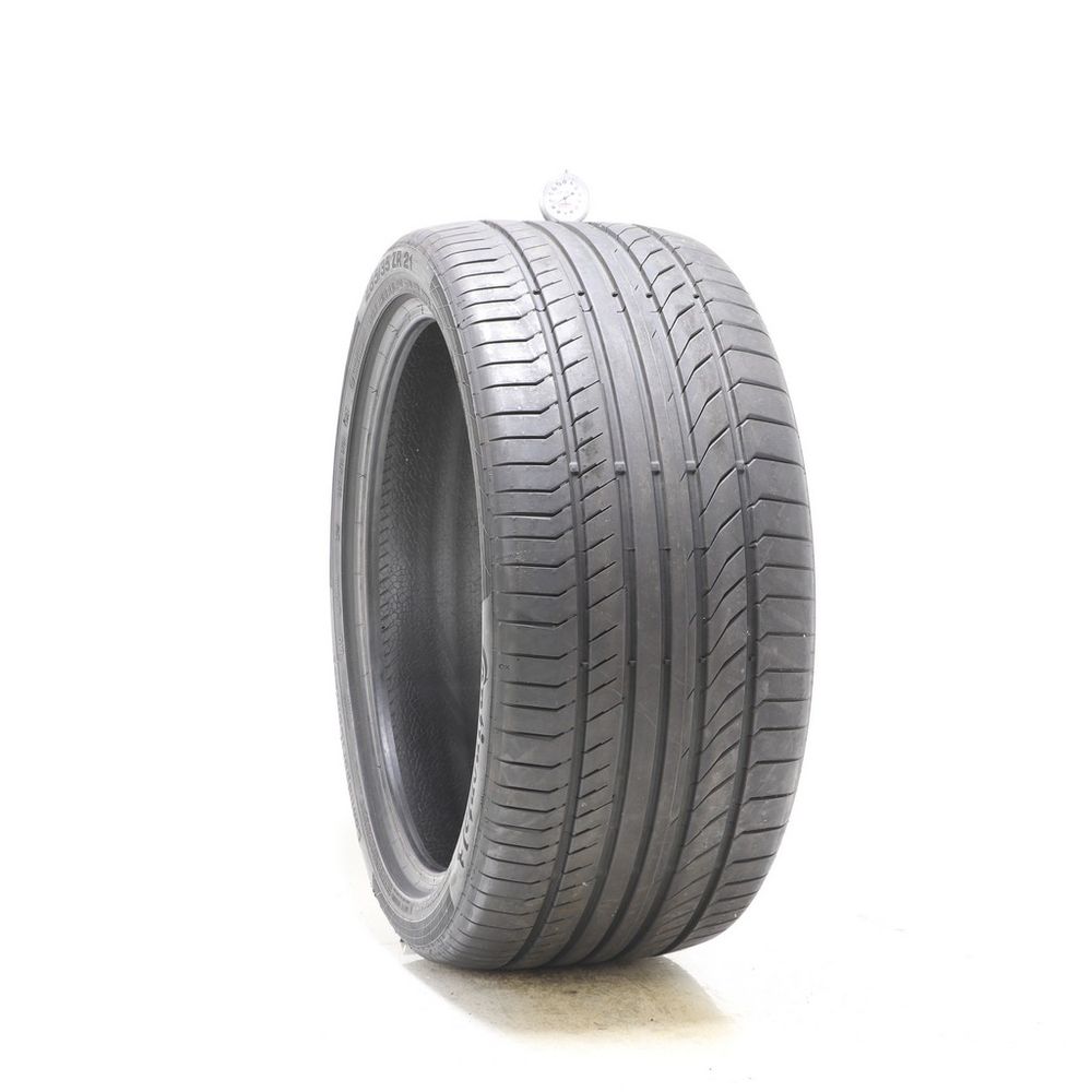 Used 285/35ZR21 Continental ContiSportContact 5P MO 105Y - 9/32 - Image 1