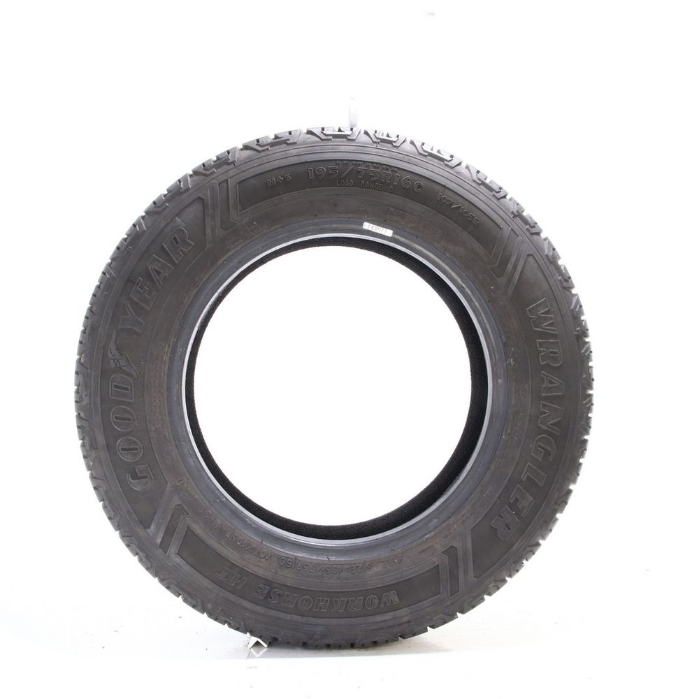 Set of (2) Used 195/75R16C Goodyear Wrangler Workhorse HT 107/105R - 8.5/32 - Image 3