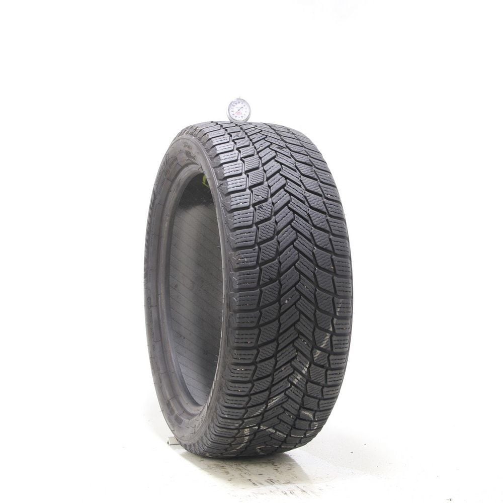 Set of (2) Used 245/45R19 Michelin X-Ice Snow 102H - 8.5-9/32 - Image 1