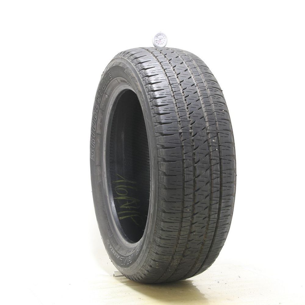 Set of (2) Used 255/55R20 Bridgestone Dueler H/L Alenza Plus 107H - 9.5/32 - Image 1