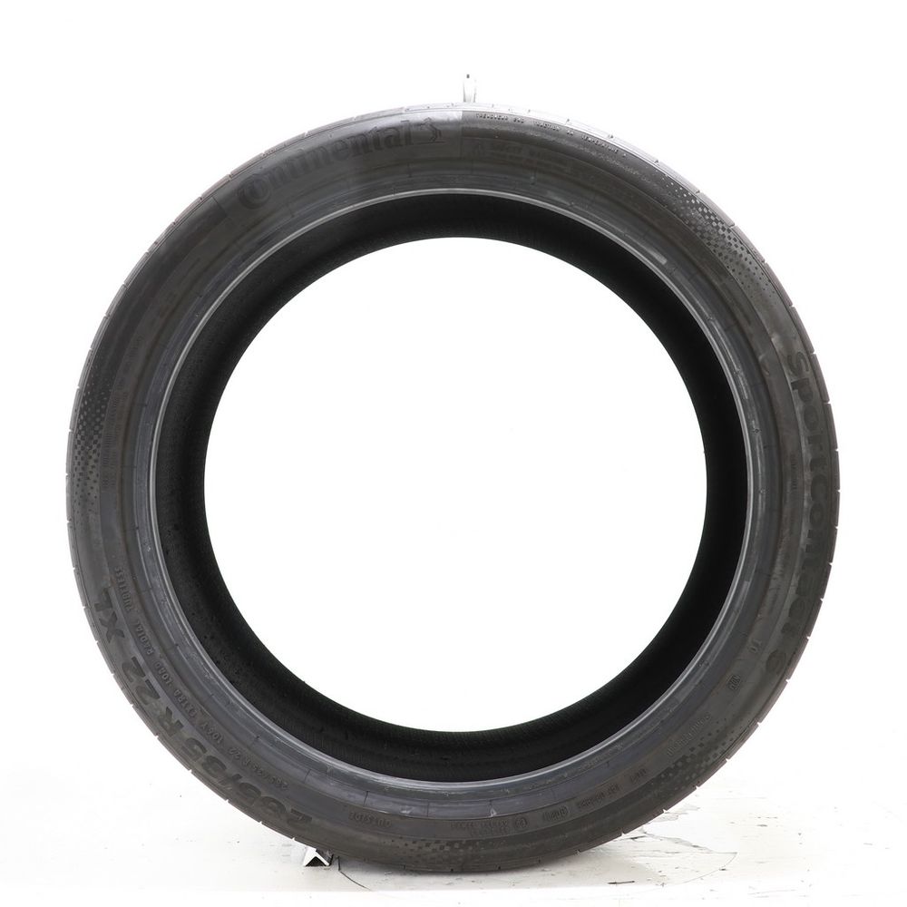 Set of (2) Used 285/35R22 Continental SportContact 6 TO ContiSilent 106Y - 6-6.5/32 - Image 3
