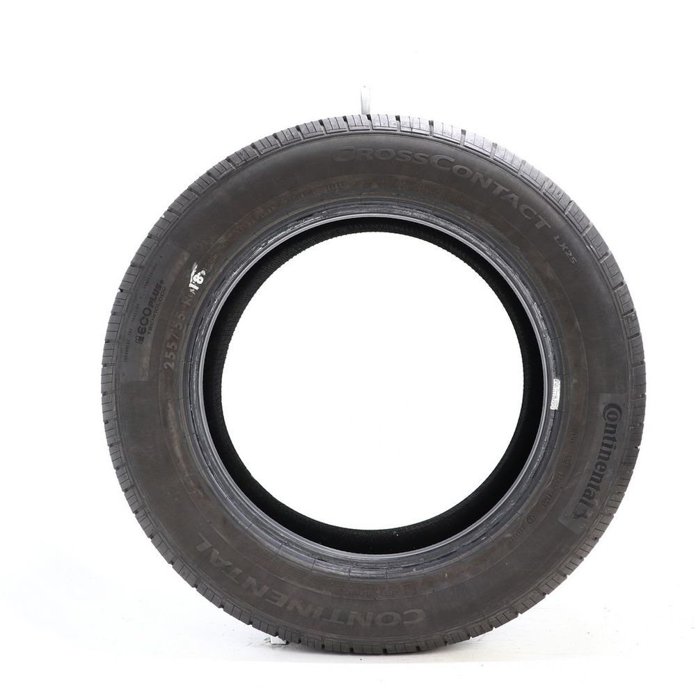 Set of (2) Used 255/55R18 Continental CrossContact LX25 109H - 10.5-11/32 - Image 6